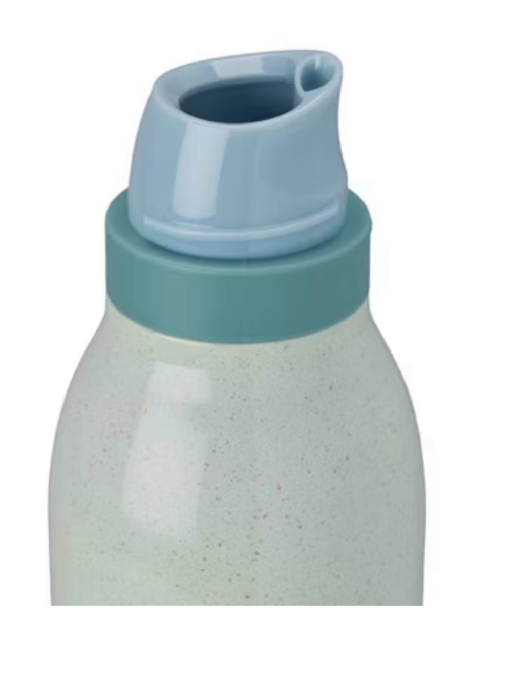 Owala Mint Green confetti Stainless Water Bottle with Purple Cap 24oz - Picture 2 of 4